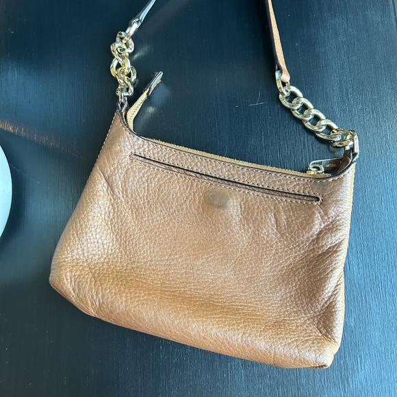 Michael Kors Tan Leather Crossbody Bag - Picture 5 of 5